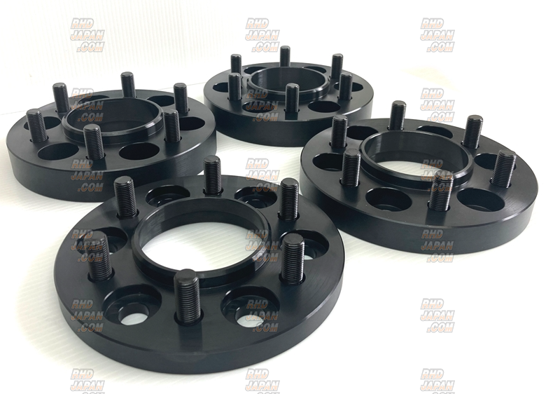 Attain REAL Wide Tread Wheel Spacer Set 20mm 6H-139.7 M14xP1.5 95mm Hub - Lexus LX600 Land Cruiser 250 / 300 Series